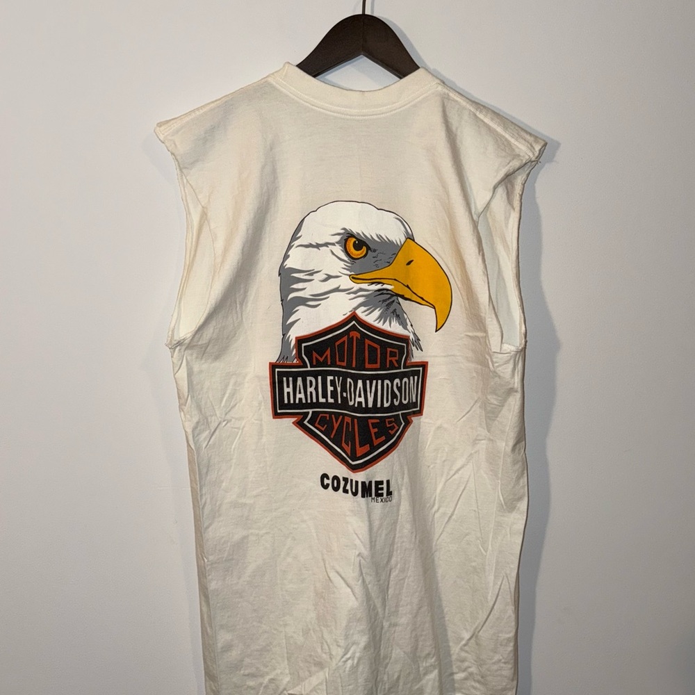 Harley-Davidson Eagle Graphic Sleeveless Top